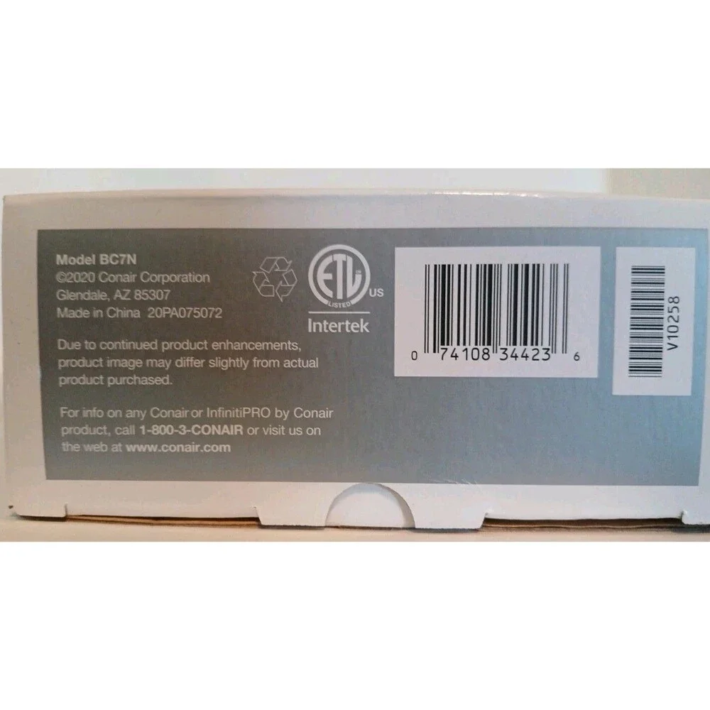 Conair Infiniti Pro Diamond Infused Ceramic Hot Brush Smooth and Shine - NIB